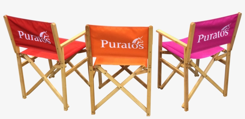Full Colour Personalised Directors Chair - Folding Chair, transparent png download