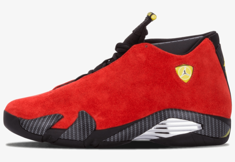 Air Jordan 14 Retro "ferrari" - Jordan 14 Retro Ferrari, transparent png download