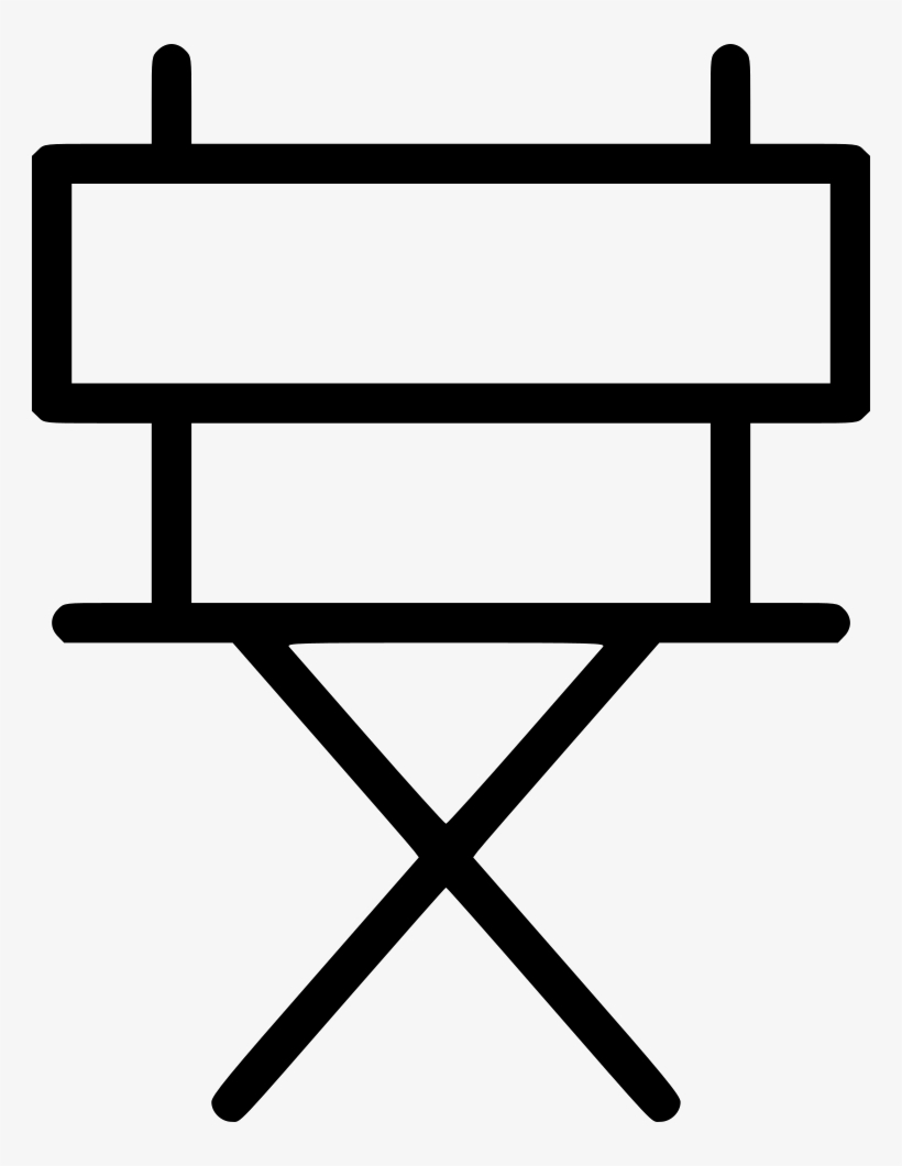 Directors Chair - - Time Symbol Tattoo, transparent png download