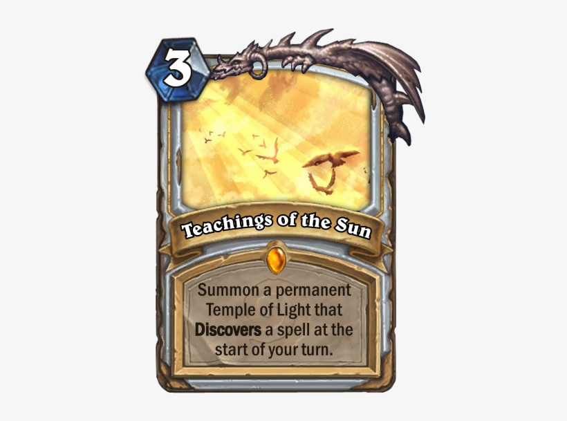 Praise The Sun - Hearthstone Awaken The Makers, transparent png download
