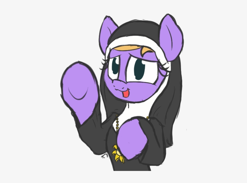 Elppajack, Nun, Oc, Oc - My Little Pony Nun, transparent png download