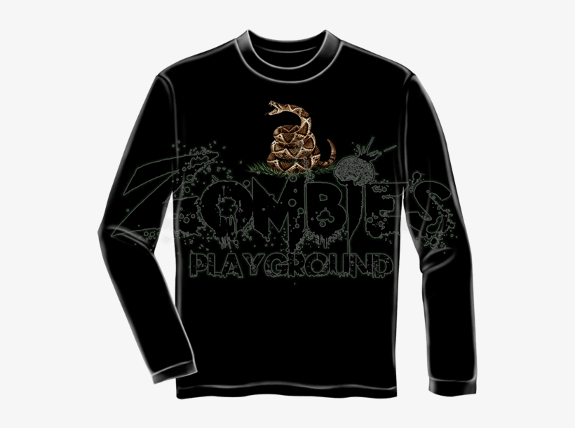 Dont Tread On Me Black Long Sleeve Shirt - Patriotic T-shirt Don't Tread On Me Black, transparent png download