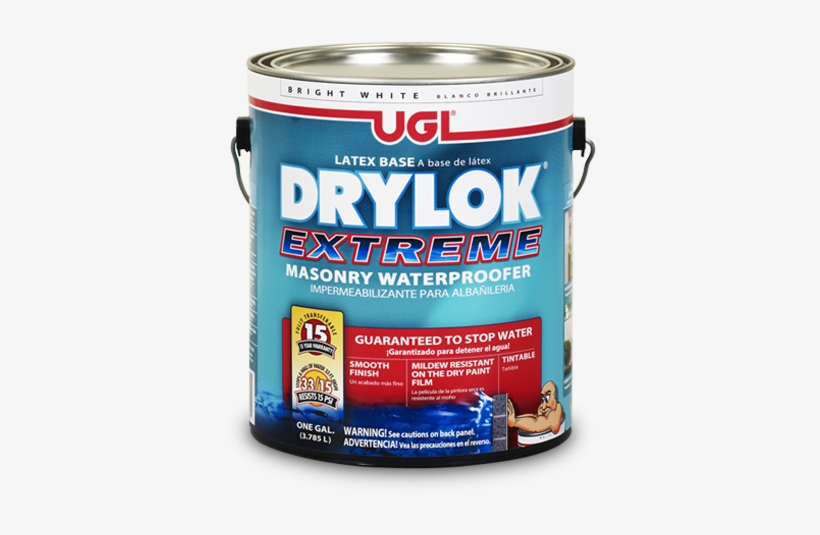 Drylok® Extreme Masonry Waterproofer - Ugl 1-gal. White Drylok Extreme Waterproofer, transparent png download