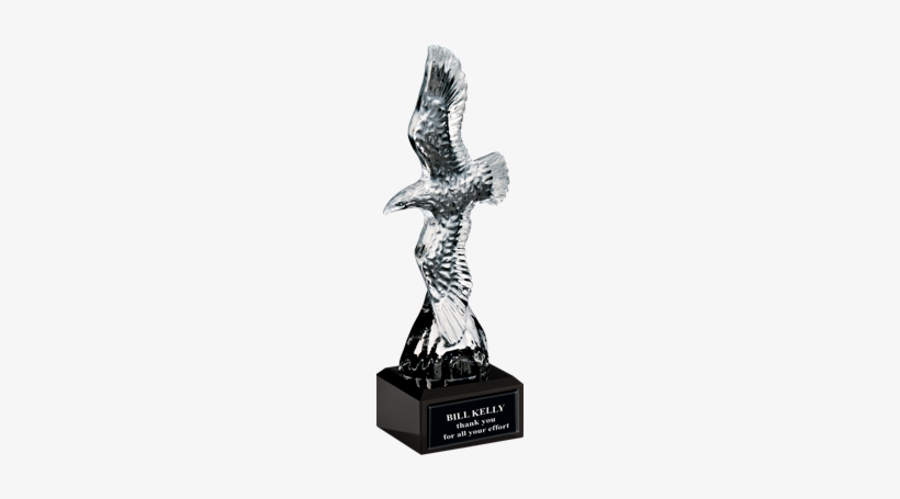 Eagle Crystal - Statue, transparent png download