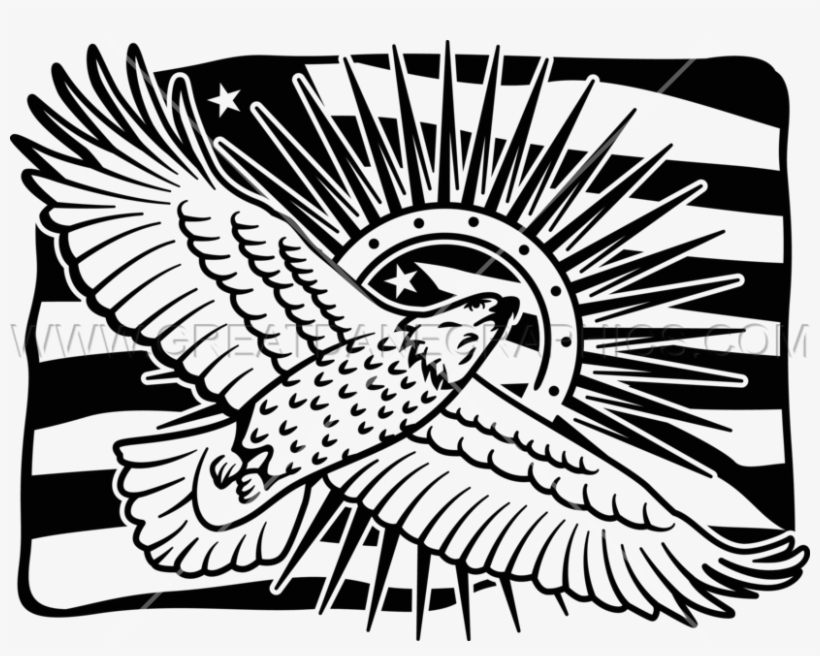 Soaring Metal Eagle - Hawk, transparent png download