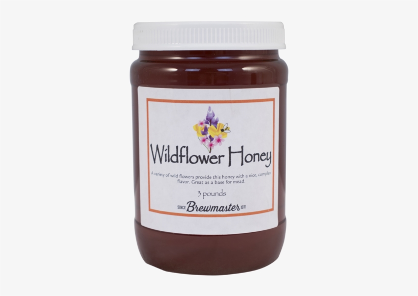 Wildflower Honey - 3 Lbs - - Wildflower Honey (3 Lbs), transparent png download