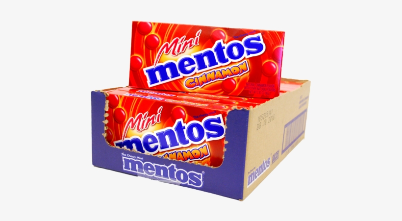 Mini Cinnamon Mentos Mints - Mini Mentos Chewy Mint Cinnamon, 2.82 Oz, transparent png download