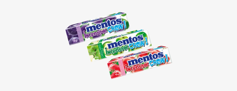 Mentos Incredible Chews - Mentos Incredible Chew Grape, transparent png download