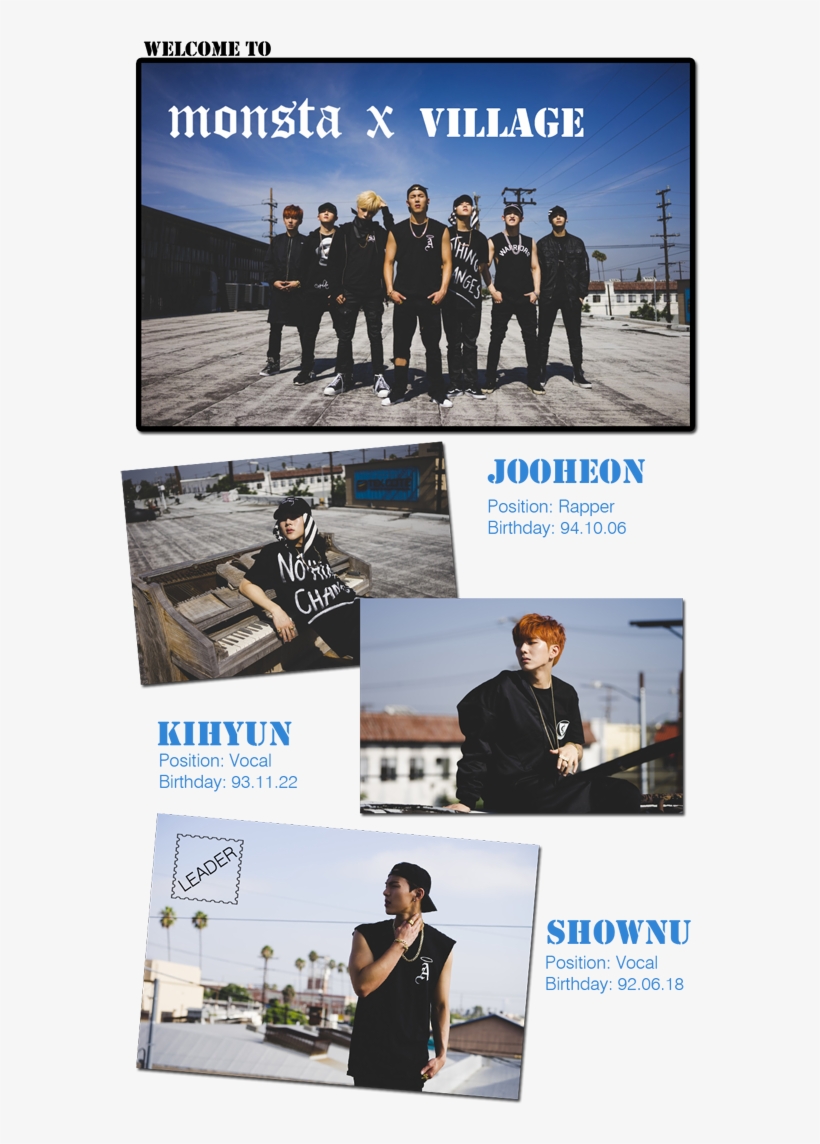 Let's Share Our Love For This Amazing Group - Monsta X: Rush (2nd Mini Album) Official Version Cd, transparent png download