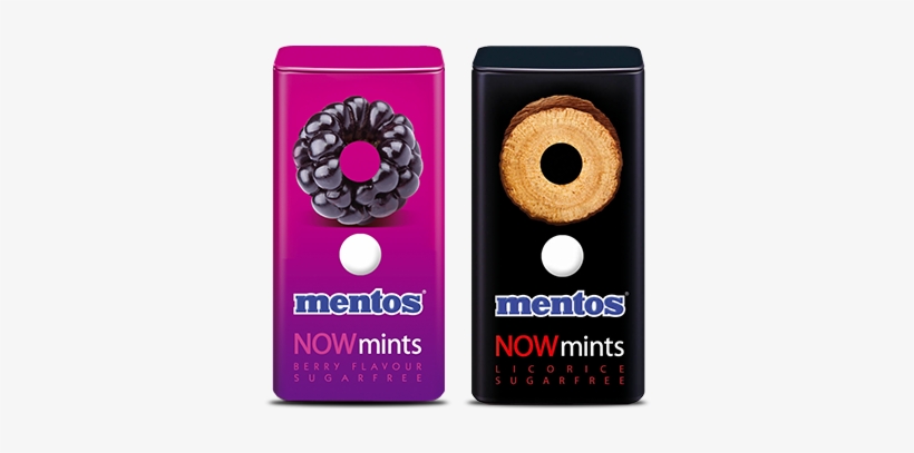 Mentos - Mentos Now Mints Strawberry, transparent png download