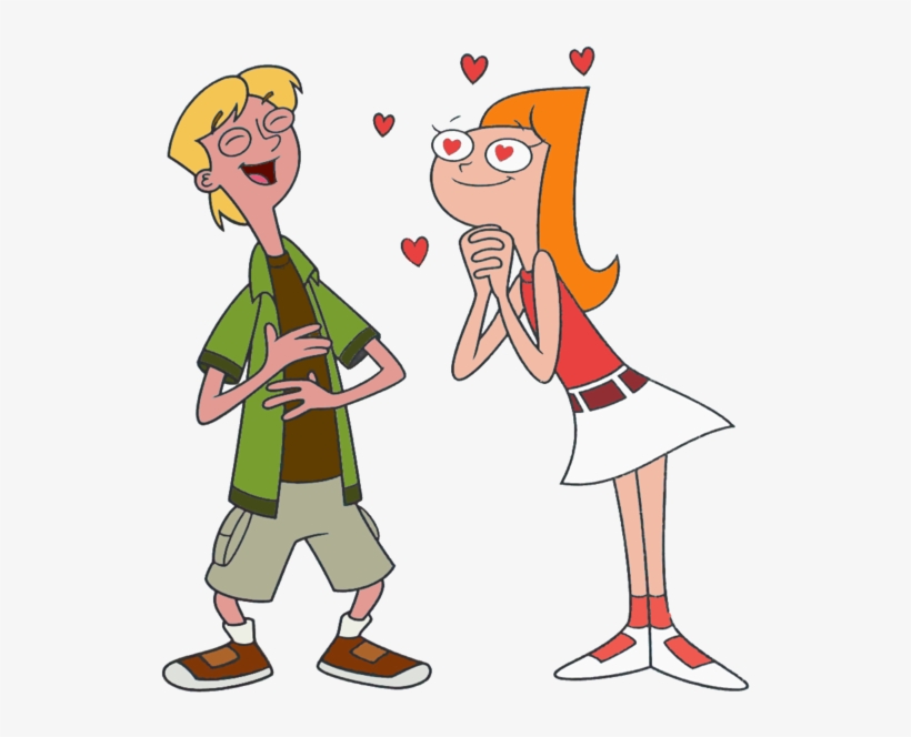 Candace And Je - Phineas And Ferb Candace Jeremy, transparent png download