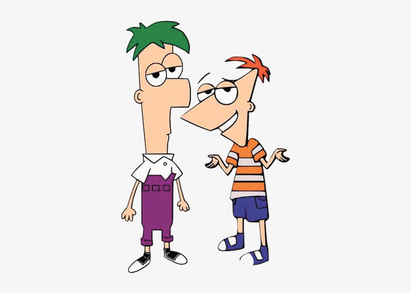Imágenes De Phineas Y Ferb Con Fondo Transparente, - Phineas And Ferb P And F, transparent png download