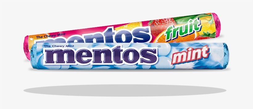 Previous - Mentos Mint Flavored Chewy Dragees 1.32 Oz, transparent png download