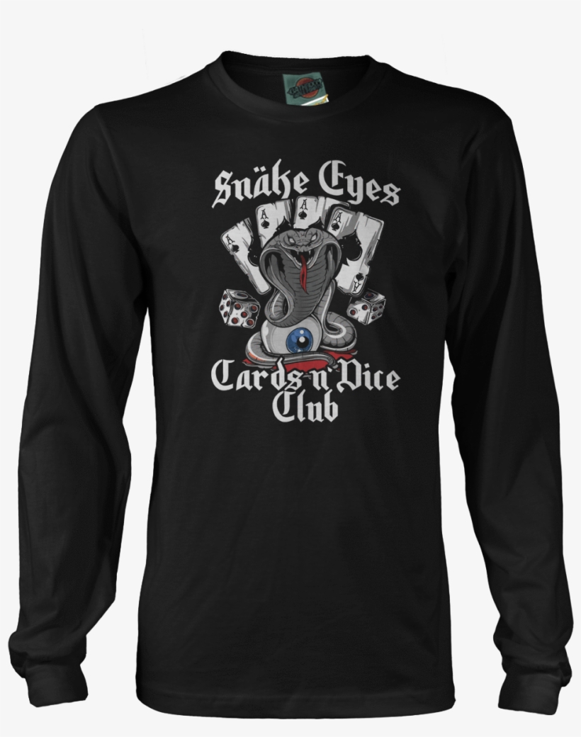 Motorhead Inspired Ace Of Spades Snake Eyes Cards N - Game Over Man Game Over T Shirt, transparent png download