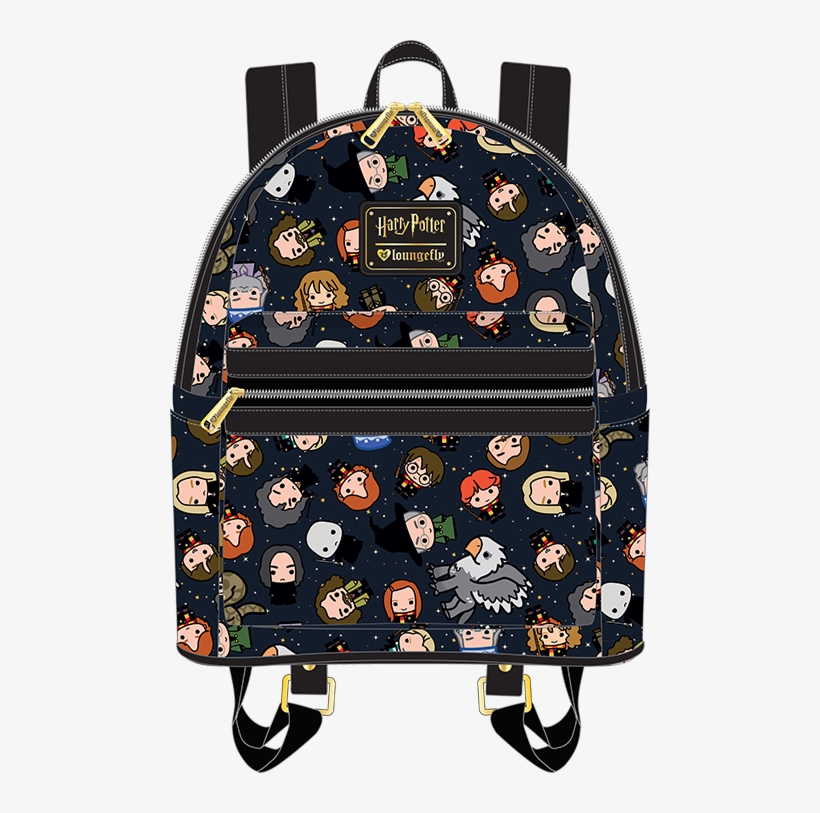 5" Harry Potter Apparel Harry Potter Chibi Print Mini - Harry Potter Loungefly Backpack, transparent png download