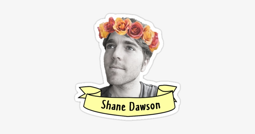 Shane Dawson Shanedawson Freetoedit - Edits Of Shane Dawson With Flower Crown, transparent png download