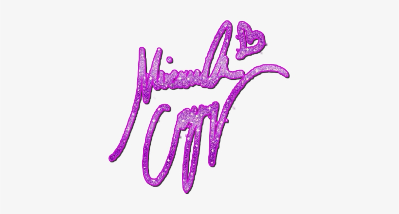 Firma De Miranda Cosgrove Png - Illustration, transparent png download