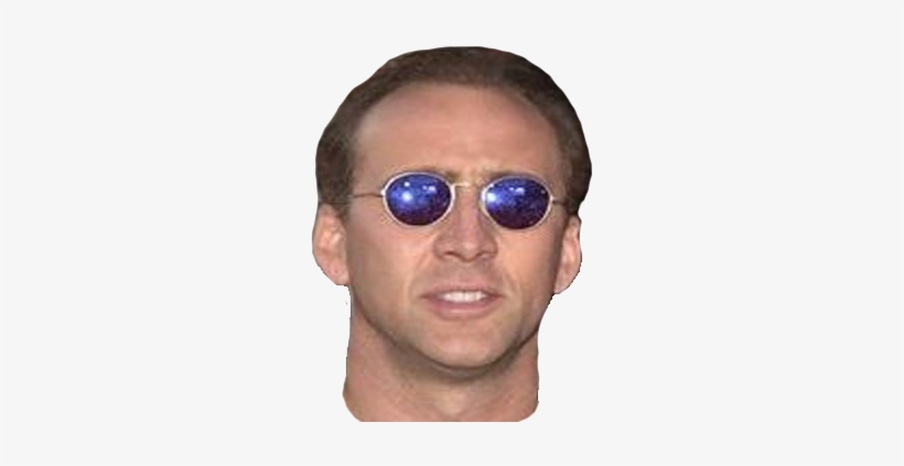 Nic Cage Hooked Up With Miranda Cosgrove - Nicolas Cage Sunglasses, transparent png download