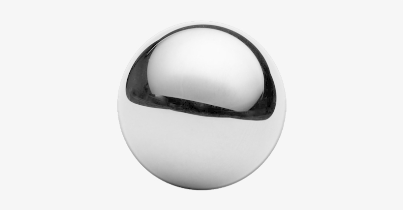 Mirrored Silver, Liquid Gold, Mirrored Rose Gold - Chrome Ball Bearing, transparent png download