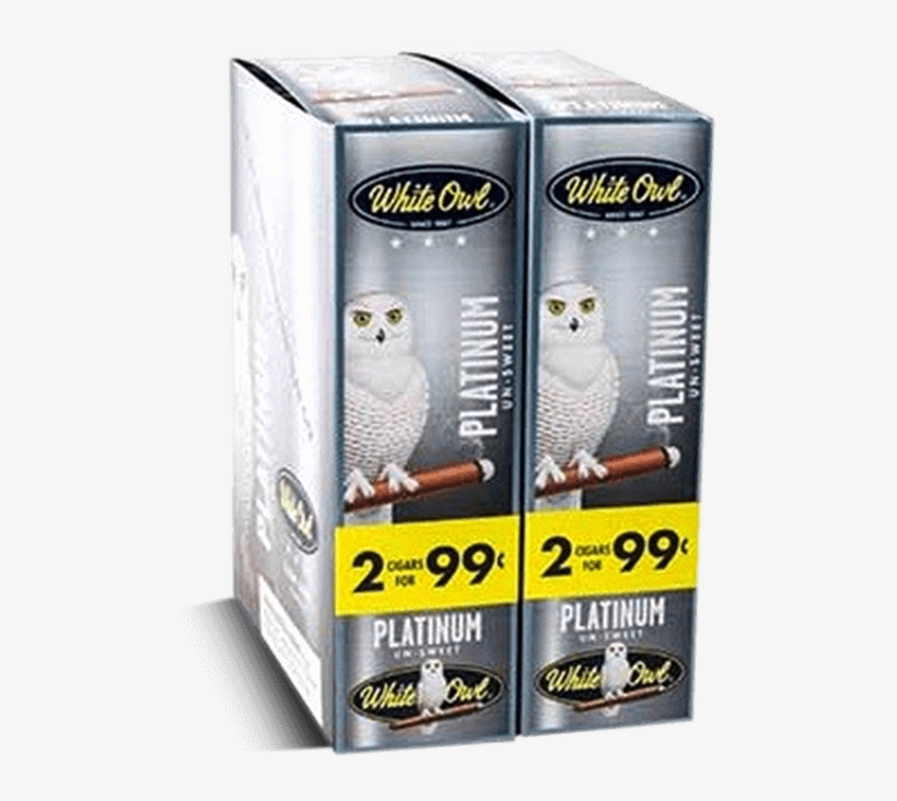 White Owl - White Owl Foil Fresh Cigarillos, Platinum, Un-sweet, transparent png download
