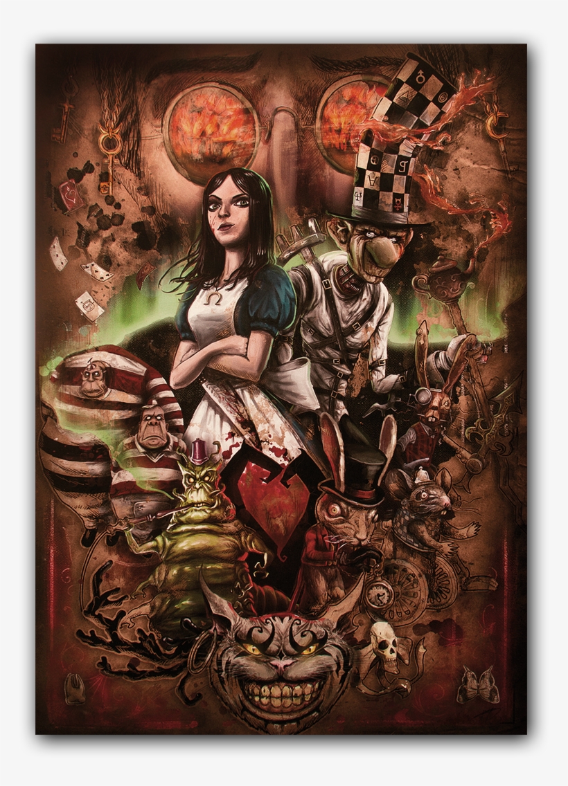 Alice Madness Returns Poster, transparent png download