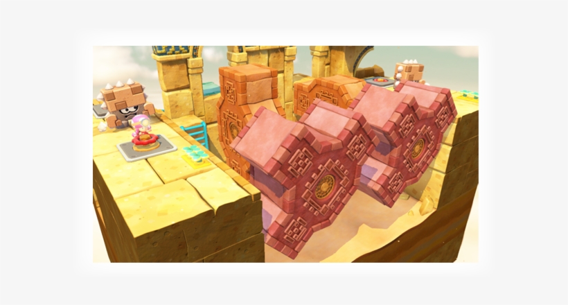 Captain Toad Treasure Tracker Level - Captain Toad Treasure Tracker Throw, transparent png download