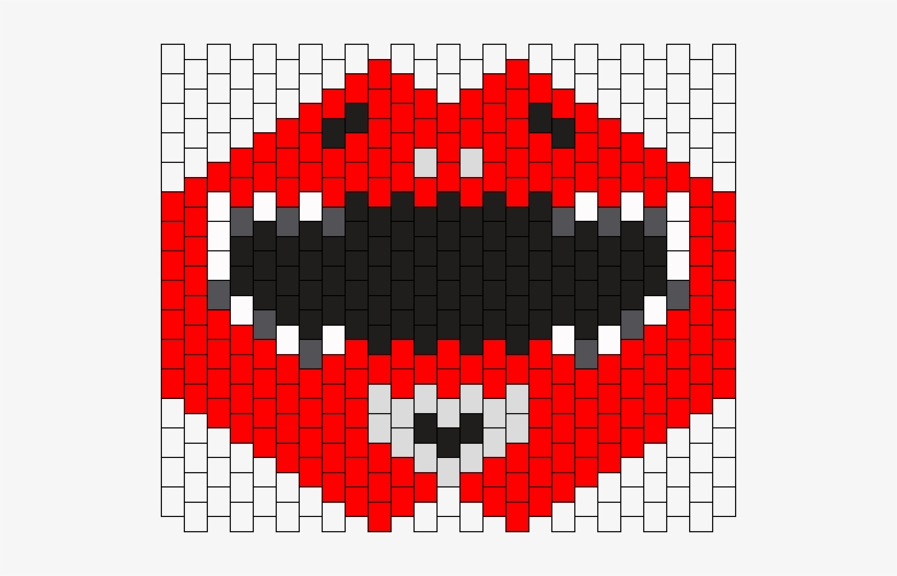 Red Ranger Mask Bead Pattern - Twenty One Pilots Melt Bead, transparent png download