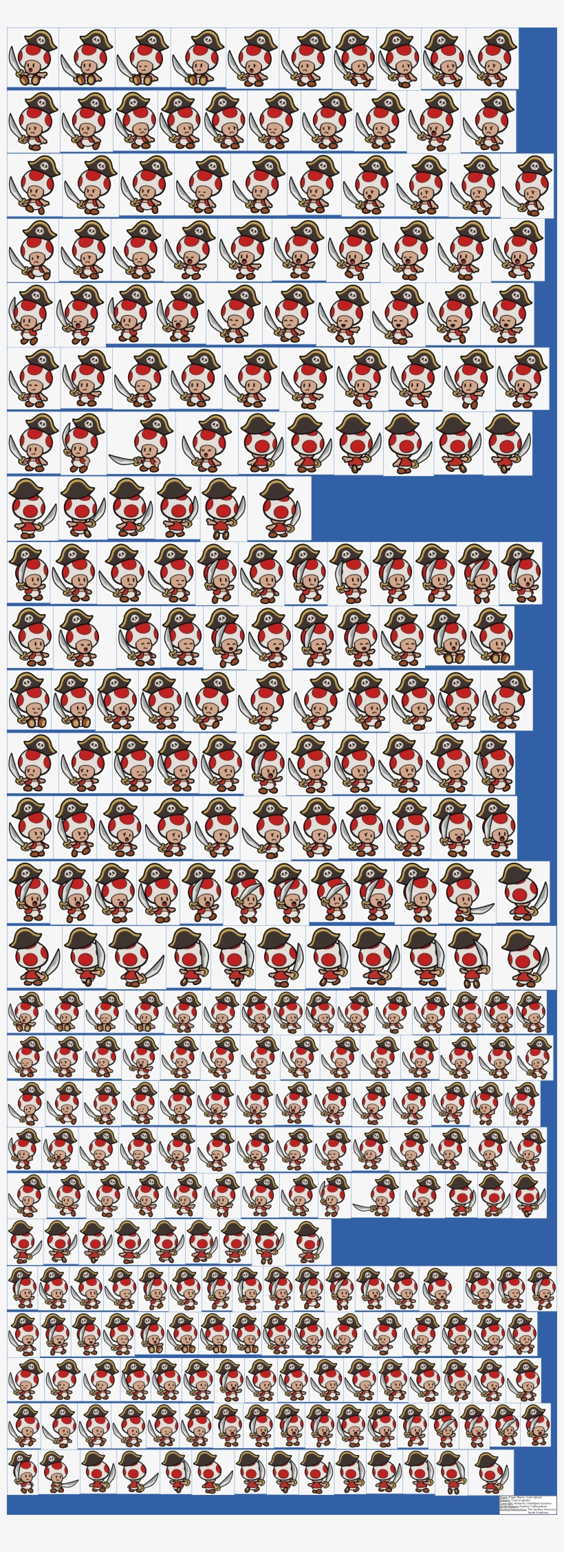 Click For Full Sized Image Toad - Paper Mario: Color Splash, transparent png download