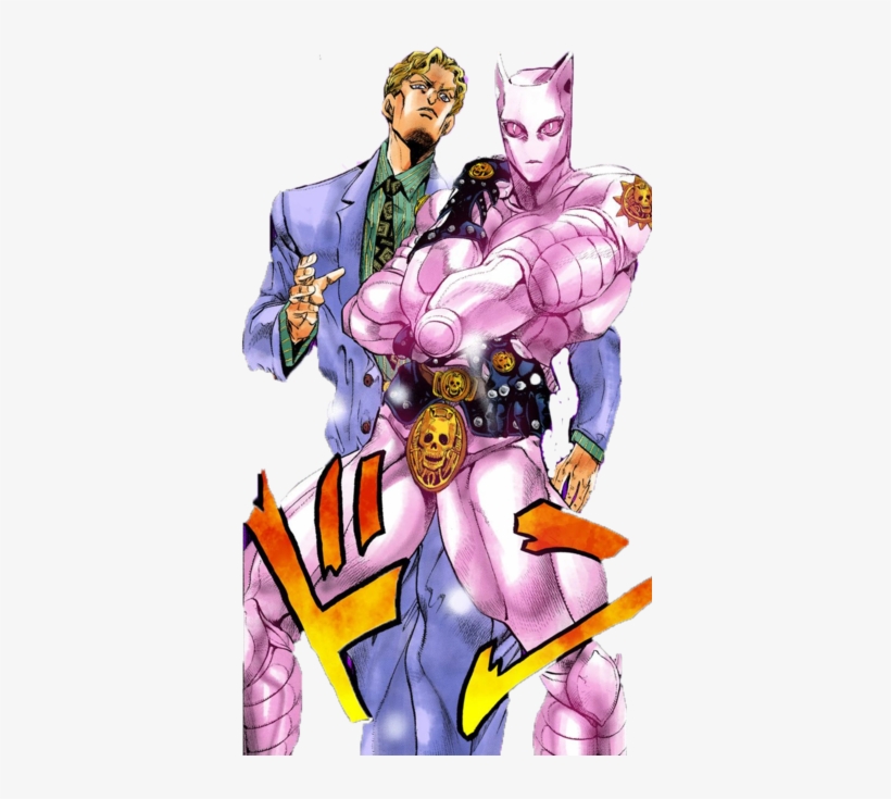Yoshikage Kira Vs Sweet Tooth Vs Deidara - Yoshikage Kira Killer Queen Manga, transparent png download