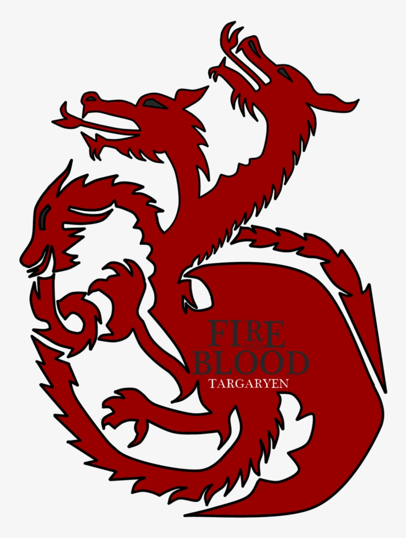 House Targaryen Transparent Background - House Targaryen Sigil Transparent, transparent png download