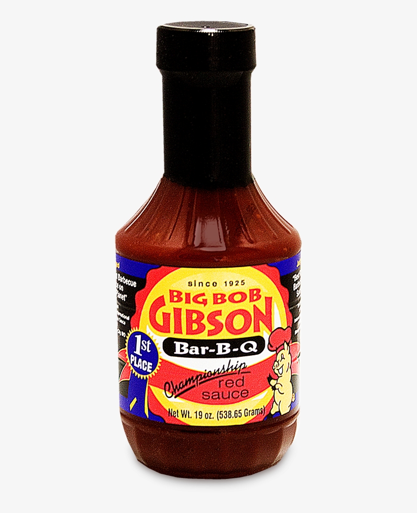 Big Bob Gibson's Championship Red Sauce - Big Bob Gibson Bbq Championship Red Sauce, transparent png download