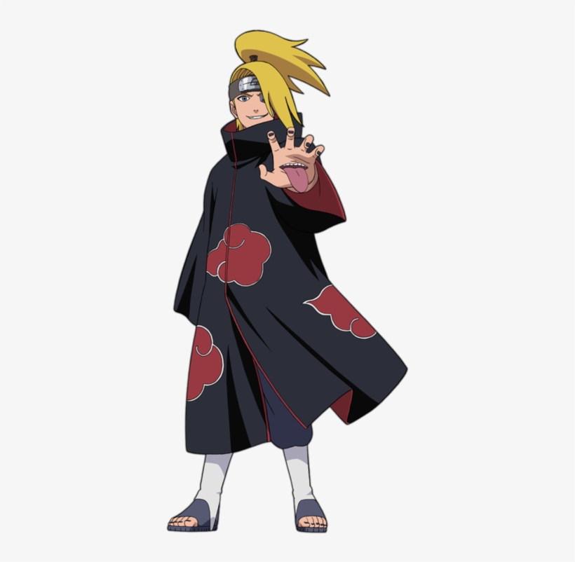 Three Psychos With A Knack Of Explosives Duke It Out - Naruto Deidara, transparent png download