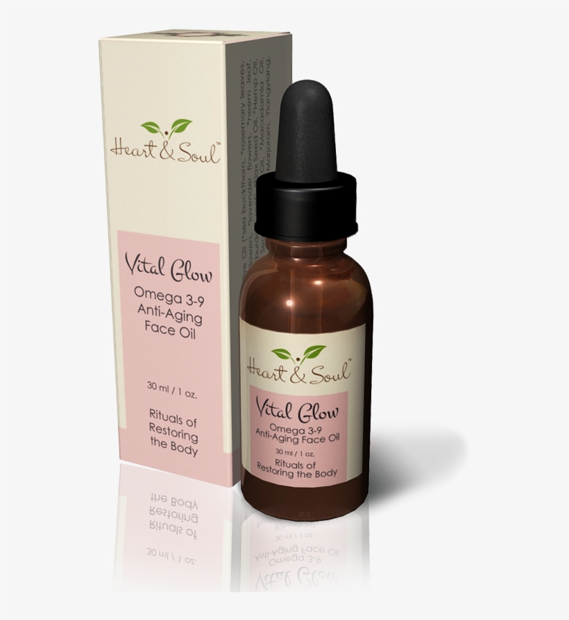 Vital Glow Omega 3-9 Face Oil - Cosmetics, transparent png download
