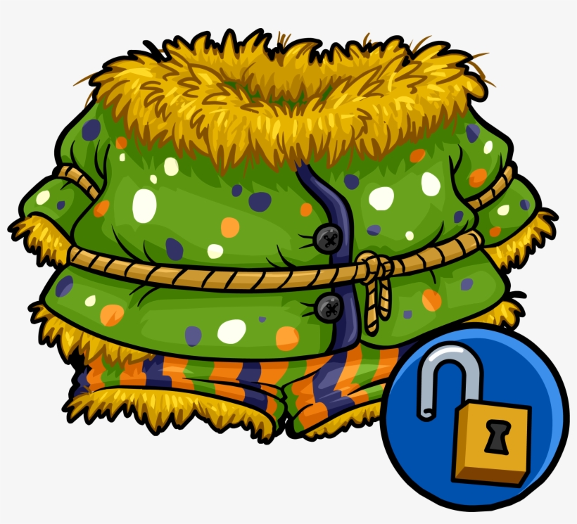 Silly Scarecrow Outfit Unlockable Icon, transparent png download