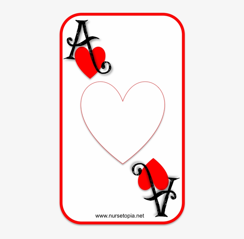 Aces Front Nursetopia - Heart, transparent png download