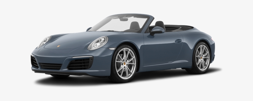 2018 Porsche 911 Awd Carrera 4 Convertible - 2018 Black Porsche 911 Carrera 4 Cabriolet, transparent png download