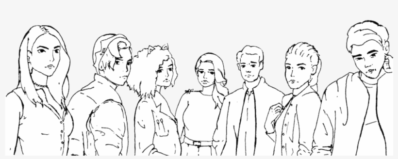 Exciting Teen Drama Or Over The Top Spectacle The Tower - Line Art, transparent png download