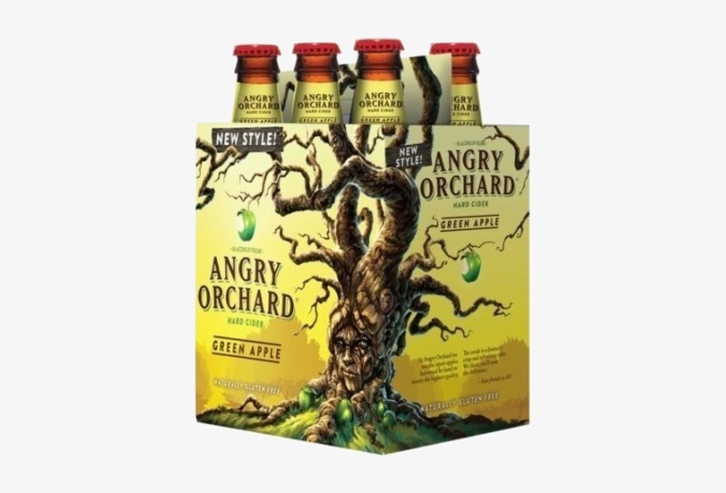 Angry Orchard Green Apple Beer - Angry Orchard Ciders, transparent png download