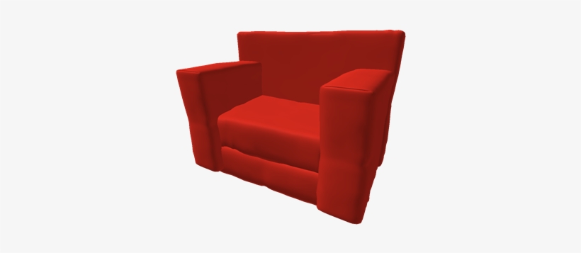 Red Chair - Studio Couch, transparent png download