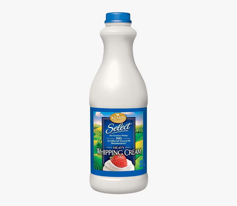 Select Whipping Cream - Kemps Select Heavy Whipping Cream 1 Pt. Carton, transparent png download