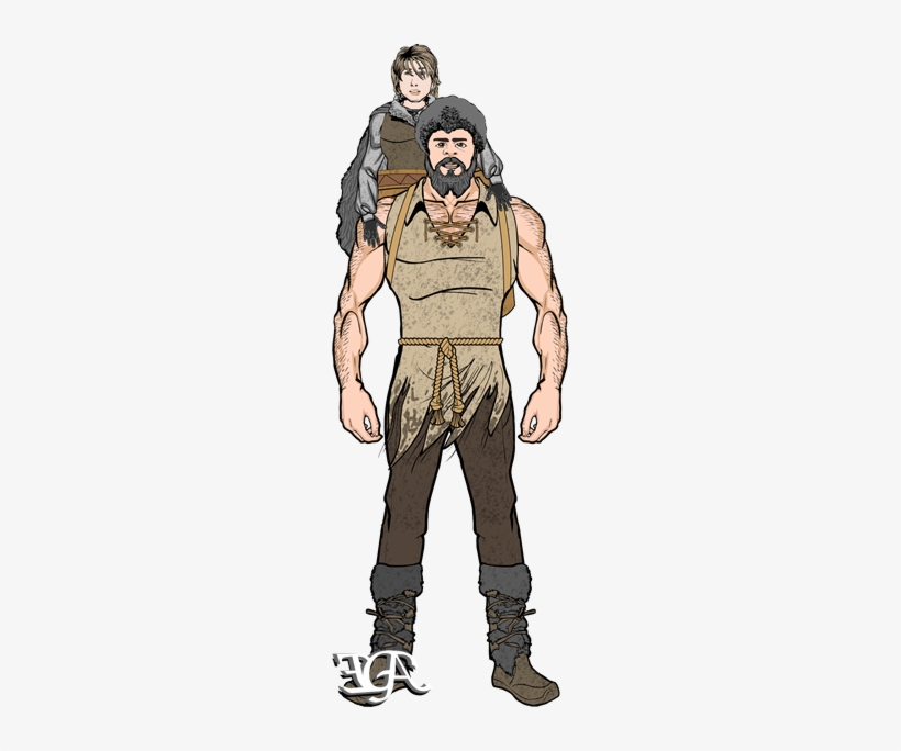 Bran Stark And Hodor - Bran Stark, transparent png download
