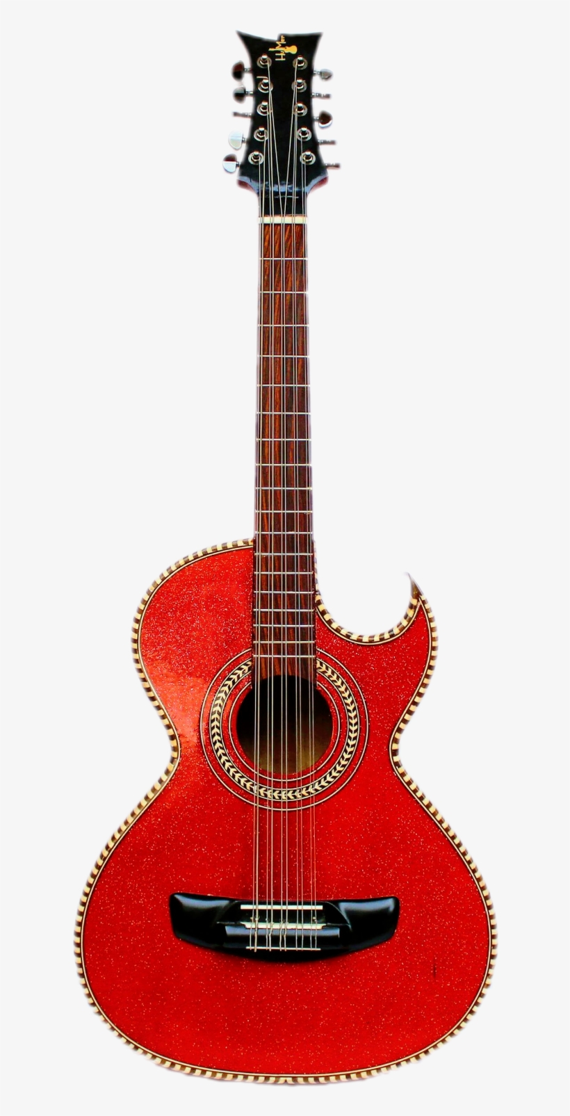 Bajo Quinto De Ciprés Terminado Metal Flake - Gretsch 6120 Hollow Body, transparent png download