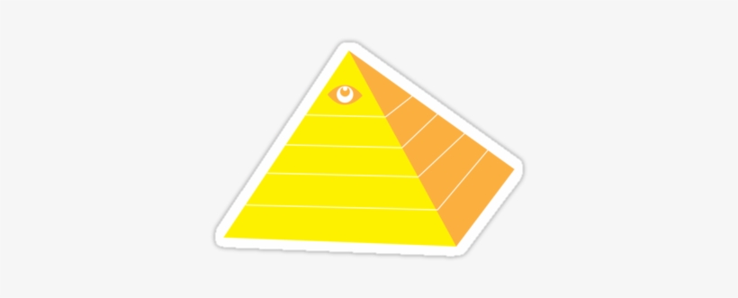 Free All Seeing Eye Pyramid Png - Triangle, transparent png download