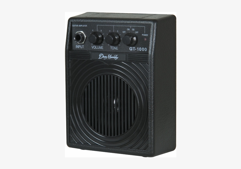Dean Markley Gt-1000 Battery Powered Amp - Dean Markley Gt1000 D Markley Micro Amp Bk, transparent png download
