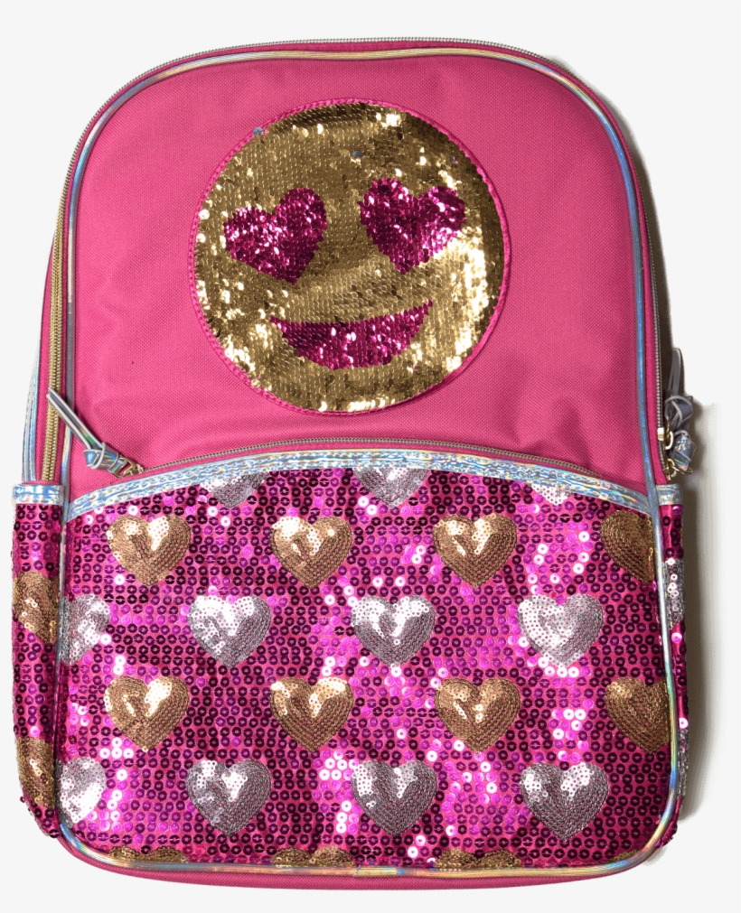 flip sequin backpack