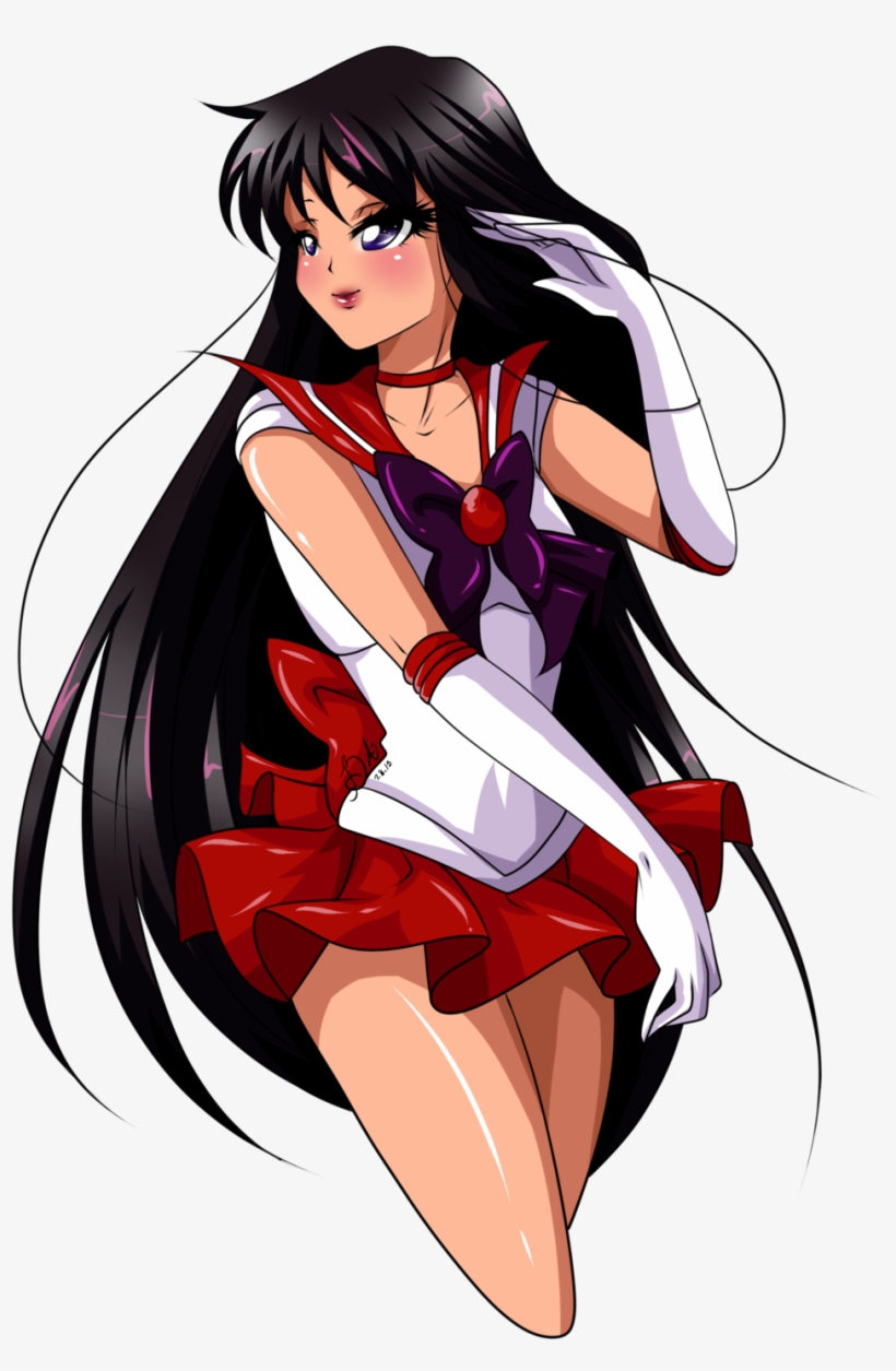 Resized To 83% Of Original - Sailor Mars Fan Art, transparent png download