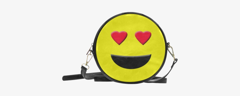 Emoticon Heart Smiley Round Sling Bag - Miraculous Ladybug Marinette Bag, transparent png download