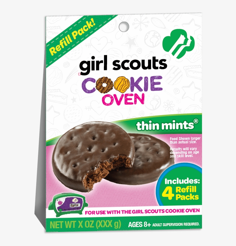 Thin Mints® & Pb Sandwich With Two Of The Most Popular - New Girl Scout, transparent png download