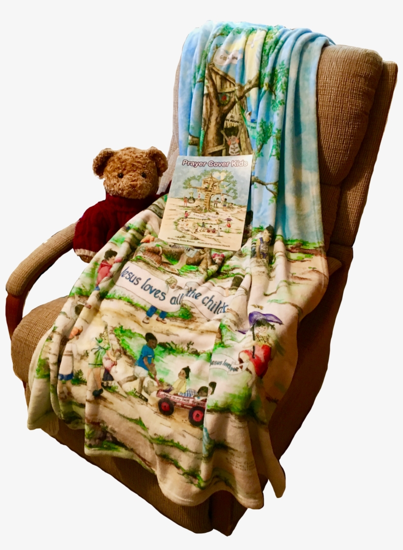 Load Image Into Gallery Viewer, Prayer Cover Kids Fleece - Prayer Cover Kids Fleece Throw Blanket, transparent png download