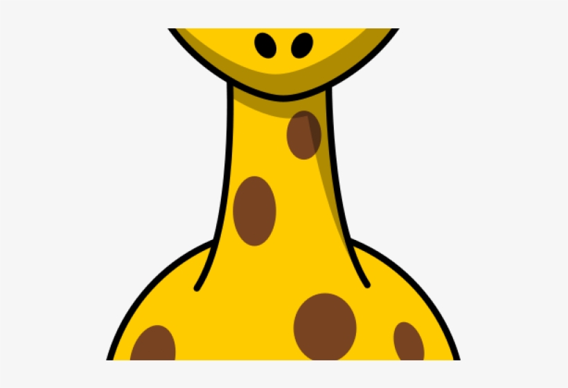 Cartoon Giraffe Clipart - Giraffe Clip Art Animals, transparent png download